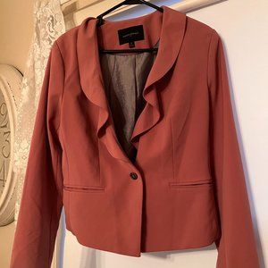 Mauve Banana Republic Blazer